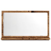 Badkamerspiegelkast 60x11x37 cm bewerkt hout oud houtkleurig 4