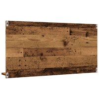 Badkamerspiegelkast 90x11x45 cm bewerkt hout oud houtkleurig 6
