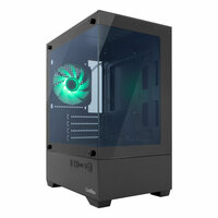 ATX Semi-toren BehuizingCoolBox COO-CHA-GM200B-0 Zwart Groen 3