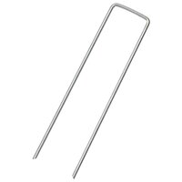 Grondharingen 25 st U-vormig 15x3,5 cm gegalvaniseerd staal 2