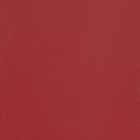 Kuipstoel met voetenbankje kunstleer wijnrood 7