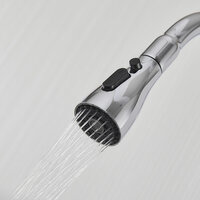 Mengkraan Fontastock Chroom Roestvrij staal Blik Keramische Zinklegering C-vorm Hoogte 5