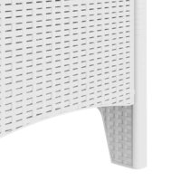 Tuinstoel 2 pcs Wit 53 x 49 x 85 cm PP 7