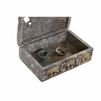 Juwelenkistje Home ESPRIT Bruin Multicolour 15 X 10 X 5,5 CM 4