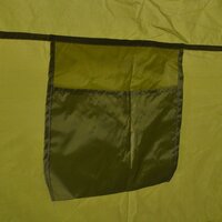 Kampeertoilet met tent draagbaar 10 + 10 L 5