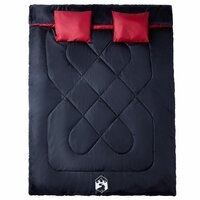 Slaapzak dubbel met kussens voor volwassenen 3-4 seizoenen 2