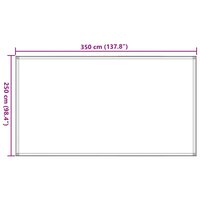 Tenttapijt 250x350 cm HDPE lichtgroen 7