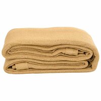 Tenttapijt 200x200 cm HDPE zandkleurig 3