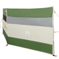 Windscherm camping waterdicht 340x130 cm groen 5