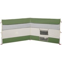 Windscherm camping waterdicht 340x130 cm groen 6