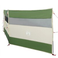 Windscherm camping waterdicht 508x130 cm groen 5