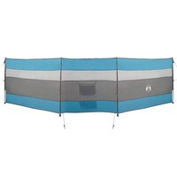 Windscherm camping waterdicht 508x130 cm blauw 2