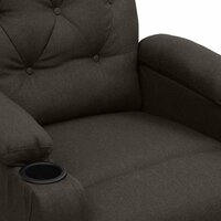 Sta-op-stoel stof donkerbruin 7