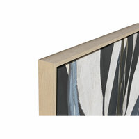 Schilderij Home ESPRIT Groen Roze Blommor Modern (2 Stuks) 2