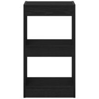 Boekenkast Zwart eiken 40 x 30 x 71.5 cm Bewerkt hout 5