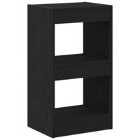 Boekenkast Zwart eiken 40 x 30 x 71.5 cm Bewerkt hout 7