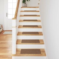 Antislip Trapmatten 15 pcs Geel 60 x 25 cm PP 4