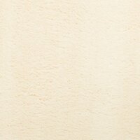 Vloerkleed HUARTE laagpolig zacht wasbaar 120x120 cm cr&egrave;me 9