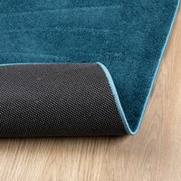 Vloerkleed OVIEDO laagpolig 120x120 cm turquoise 5