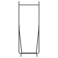 Kledingrek Zwart 62 x 48 x 158 cm Staal 5