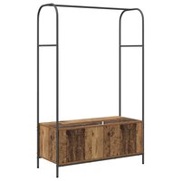 Kledingrek met opslag Bruin 100 x 44 x 160 cm Bewerkt hout 7