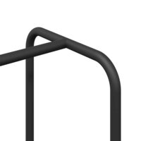 Kledingrek met planken artisanaal eikenkleurig 60 x 30 x 171 cm 9