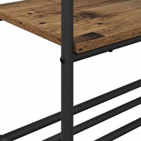 Kledingrek met planken Oud hout 77 x 30 x 171 cm Bewerkt hout 8