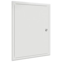 Toegangs paneel Wit 30 x 40 cm Staal 4