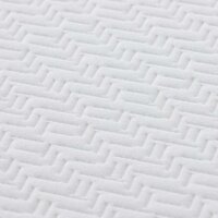 Matras Wit en Grijs 90 x 200 cm Traagschuim 9