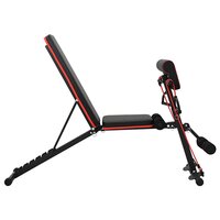 Gewichtbank Zwart 132 x 54 x 100 cm Staal 4