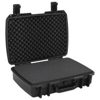 Flightcase draagbaar 50,5x37x14,5 cm PP zwart 3
