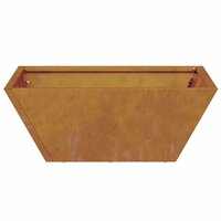 Tuin Kom Plantenbak Roestig 40 x 40 x 15 cm Cortenstaal 7