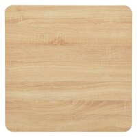 Bistrotafel 50x50x107 cm eikenkleurig 3