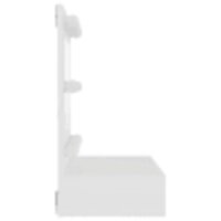 Spiegelkast met LED-verlichting 60x31,5x62 cm wit 6