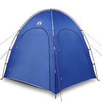 Zwembad Tent met dak azuurblauw 366 x 305 x 231 cm Polyester 3