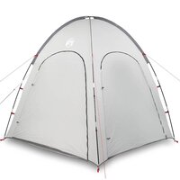 Zwembad Tent met dak Grijs 366 x 305 x 231 cm Polyester 3