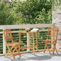 Tuinstoel 2 pcs Bruin 36 x 46 x 86cm Massief acaciahout 3