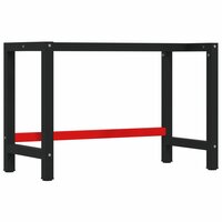 Werkbank rechthoekig 140x60x83 cm massief acaciahout 5