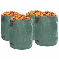 Tuinafvalzakken 4 pcs Groen 79 x 79 x 99,5 cm Polypropyleen 2
