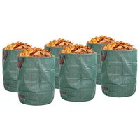 Tuinafvalzakken 12 pcs Groen 66 x 66 x 83,5 cm Polypropyleen 2