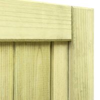 Poort 75x100 cm ge&iuml;mpregneerd grenenhout 6