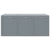 Tuinbox 270 L PP houtlook grijs 4