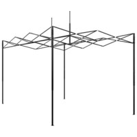 Kas met dak Groen 280 x 410 x 315 cm Staal 5
