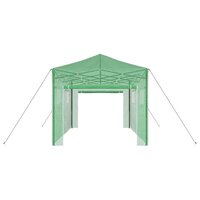 Kas met dak Groen 290 x 430 x 315 cm Staal 6