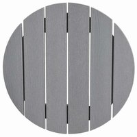 Bartafel Lichtgrijs 55 x 55 x 107 cm HDPE 8