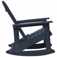 Adirondack Schommelstoel Marineblauw 73.5 x 92 x 90cm Kunststof 5