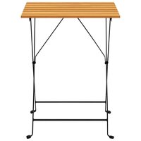 3-delige Bistroset inklapbaar massief acaciahout 9