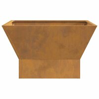 Vuurkorf Zwart 60 x 60 x 35 cm Staal 6