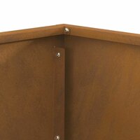 Vuurkorf Zwart 60 x 60 x 35 cm Staal 8