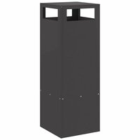 Vuurkorf Zwart 35 x 35 x 100 cm Koudgewalst staal 5